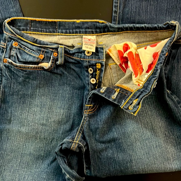 Lucky 🍀 Brand “Easy Rider” Jeans, EUC, size 12/31 - Picture 3 of 4